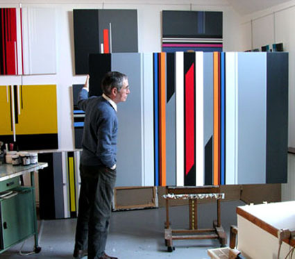 l'image de l'artiste dans son atelier